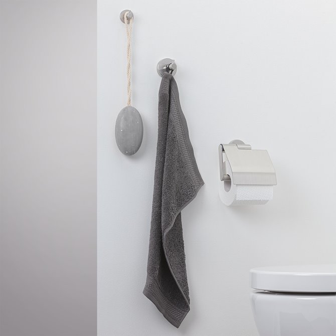 Wall mounted toilet store roll holder